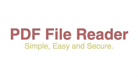 pdf file reader apk